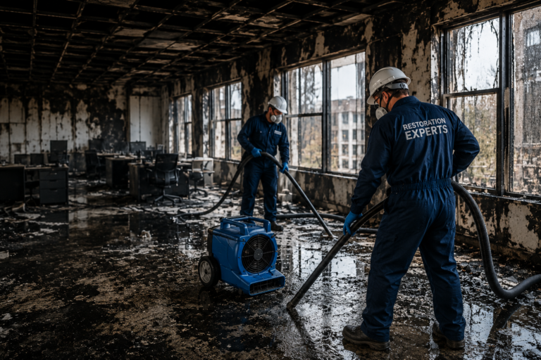 Expert Commercial Fire Damage Restoration Services in Dallas TX