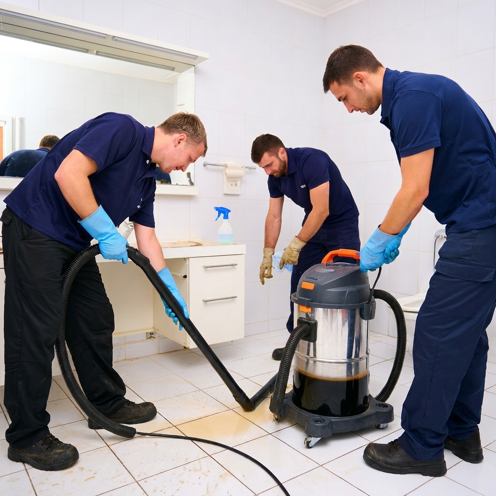 Professional Sewage damage cleanup